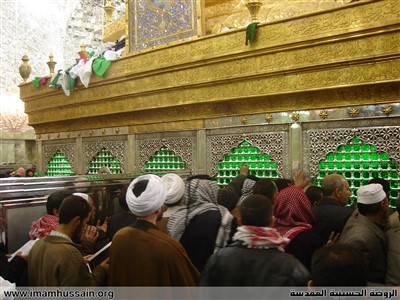 ضریح امام حسین(ع)